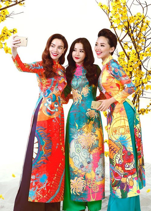 Sao Viet rang ngoi voi ao dai don Tet Binh Than 2016-Hinh-3